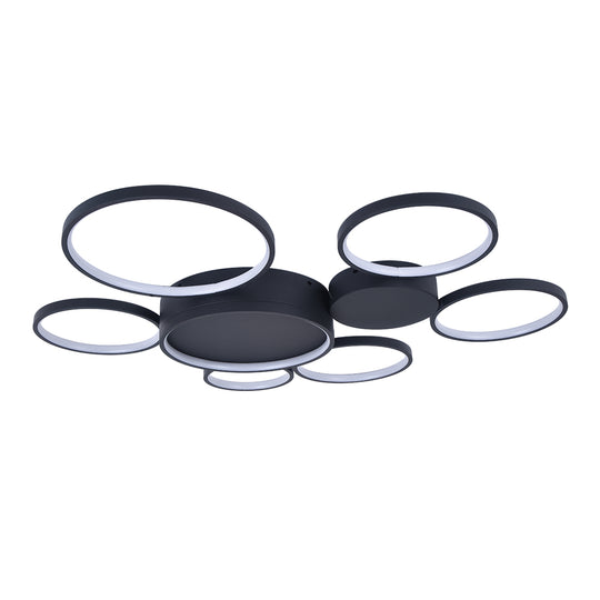 Modern Circle Dimmable Led Flush Mount