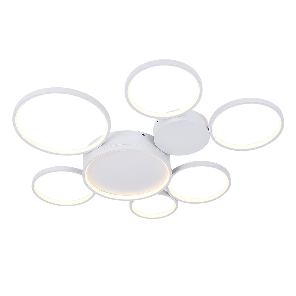 Modern Circle Dimmable Led Flush Mount