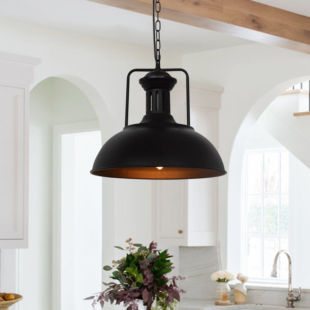 Modern Industrial Single Dome Light