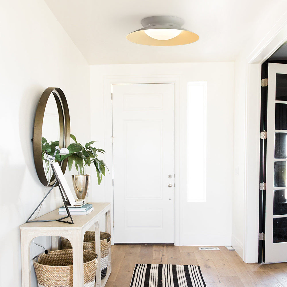 Nordic Bowl Led Flush Mount Ceiling Light