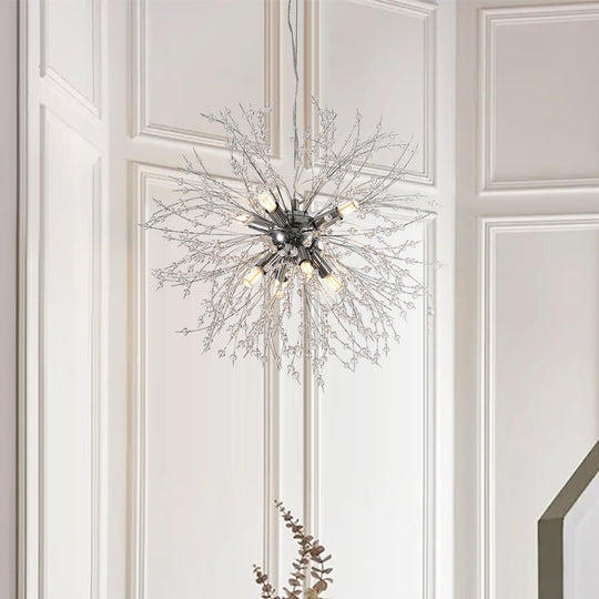 Eight Lights Firework Modern Crystal Chandeliers