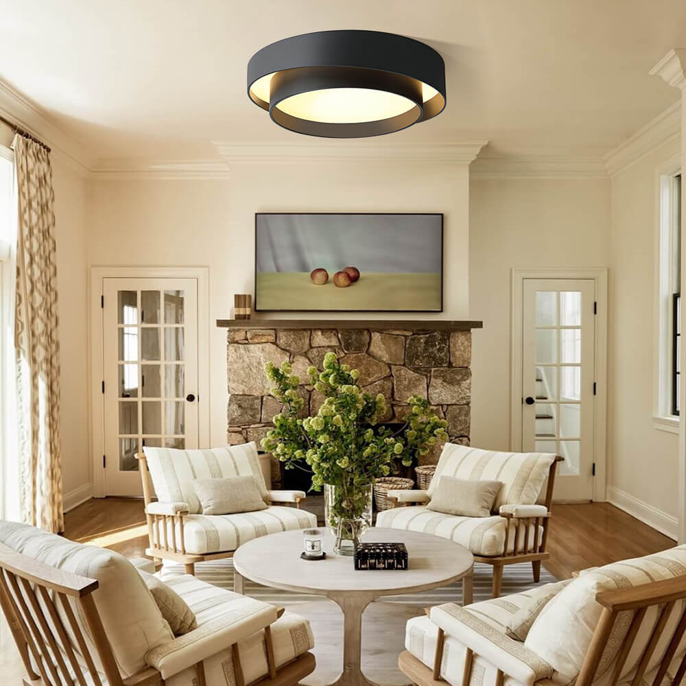 Creative Concentric Circle Led Ceiling Light