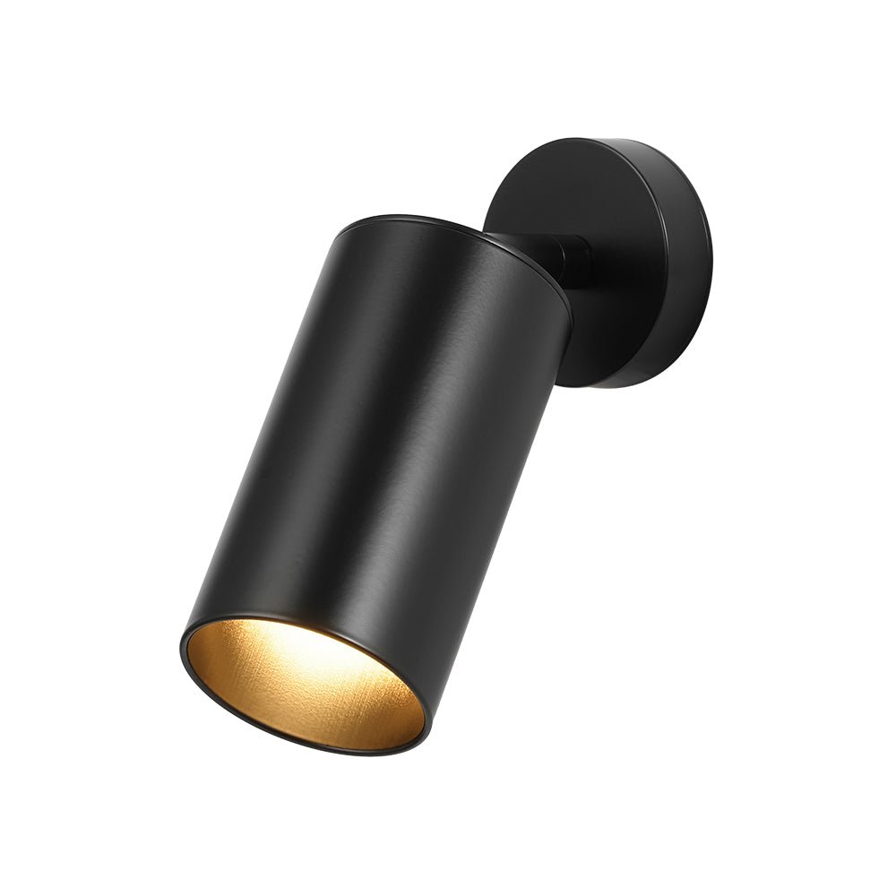 Pendantlightie - 1 - Light 350 Degrees Rotable Track Adjustable Spot Light - Semi Flush Mount - White -