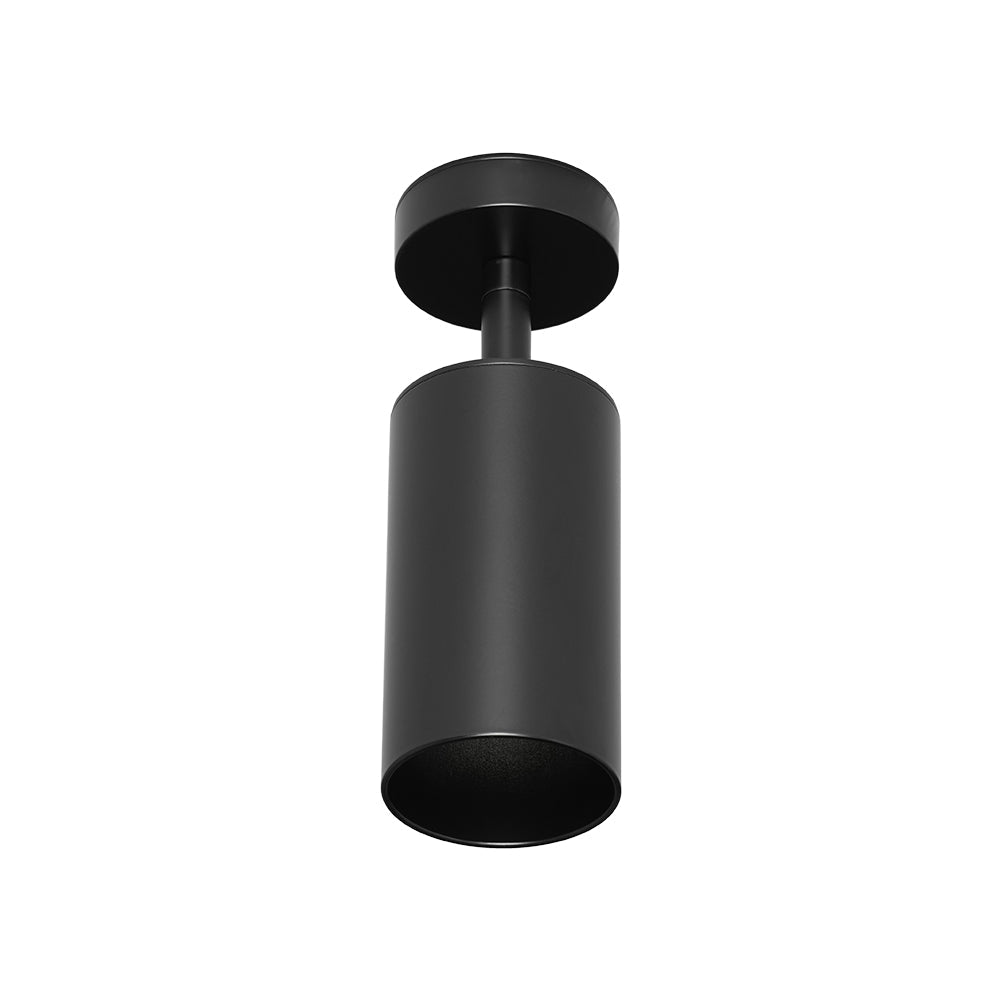 Pendantlightie - 1 - Light 350 Degrees Rotable Track Adjustable Spot Light - Semi Flush Mount - White -