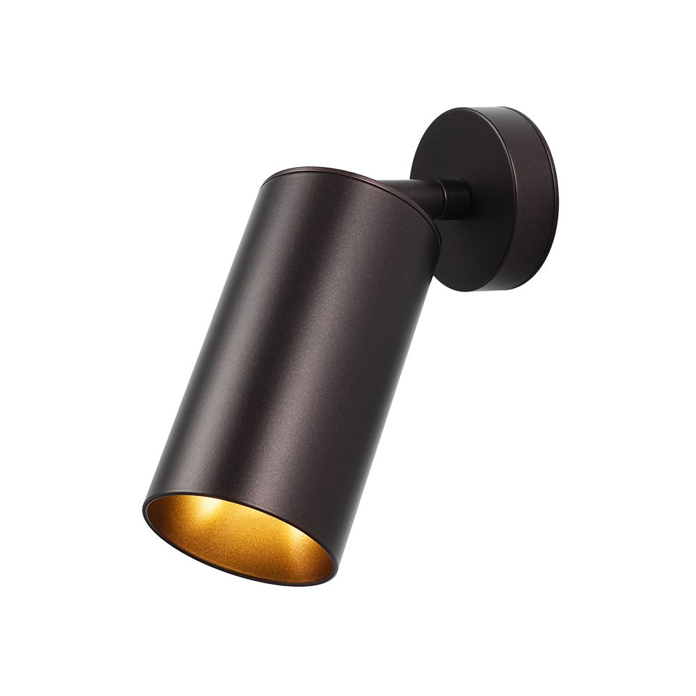 Pendantlightie - 1 - Light 350 Degrees Rotable Track Adjustable Spot Light - Semi Flush Mount - White -