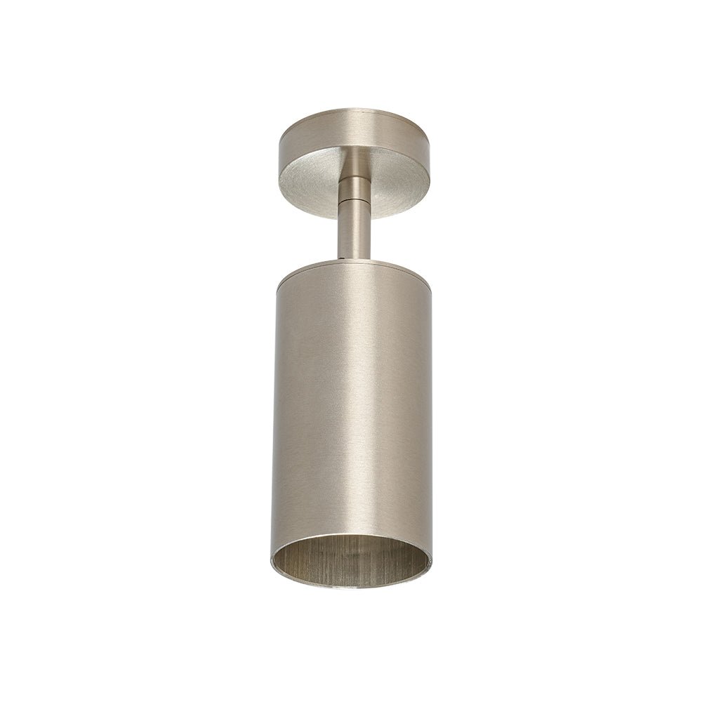 Pendantlightie - 1 - Light 350 Degrees Rotable Track Adjustable Spot Light - Semi Flush Mount - White -