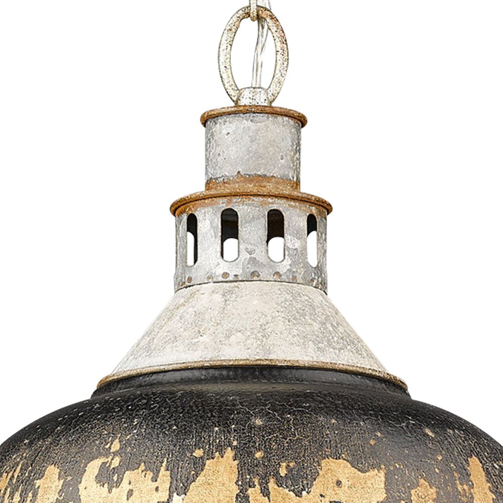 Pendantlightie - Arts And Crafts Wide Edge 1 - Light Handmade Paint Single Dome Pendant - Pendants - White -