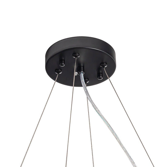 Pendantlightie - Glam Luxury 8 - Light Round Shape Drum Crystal Chandelier - Chandeliers - Chrome -