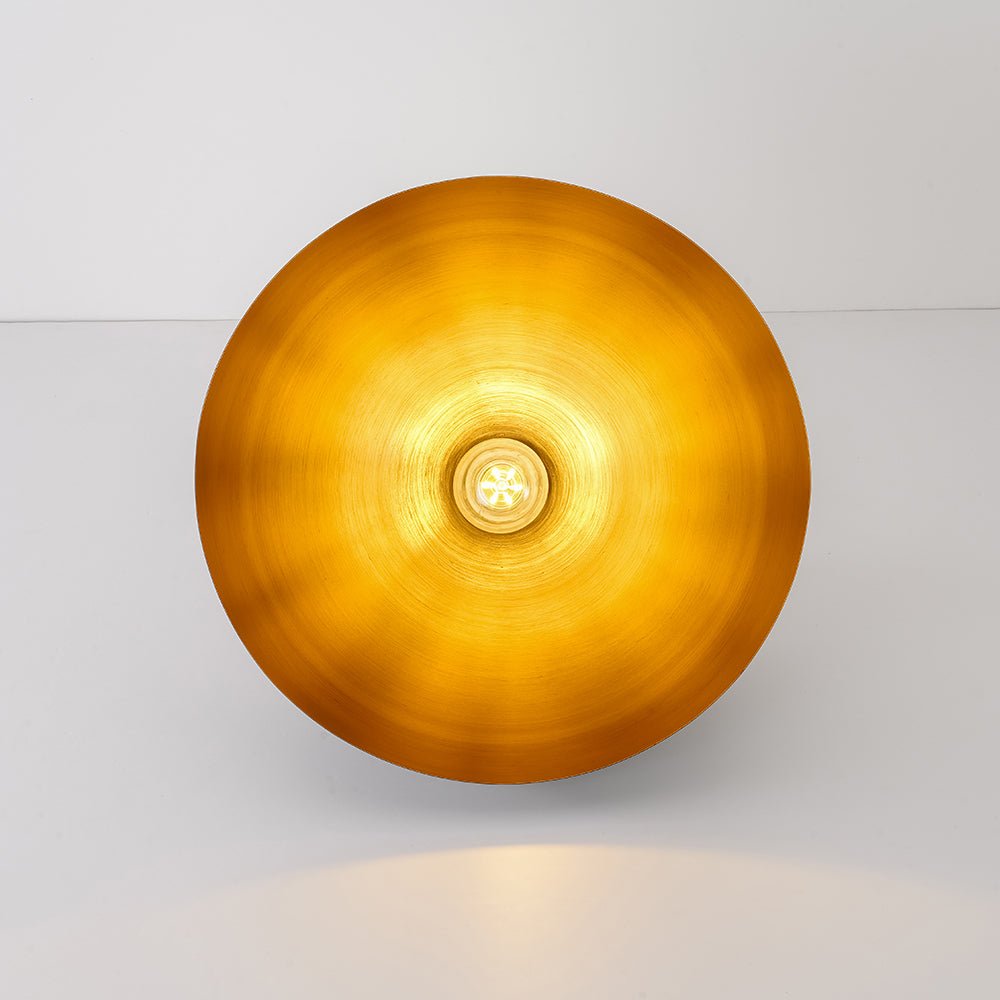 Pendantlightie - Industrial Chic 1 - Light Metal Black Dome Semi Flush Mount - Semi Flush Mount - Black -