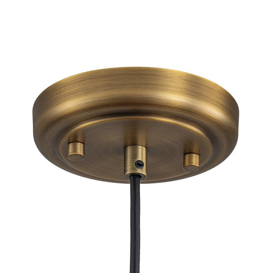 Pendantlightie - Industrial Farmhouse 1 - Light Antique Copper Flat Cone Pendant - Pendants - Antique Copper -