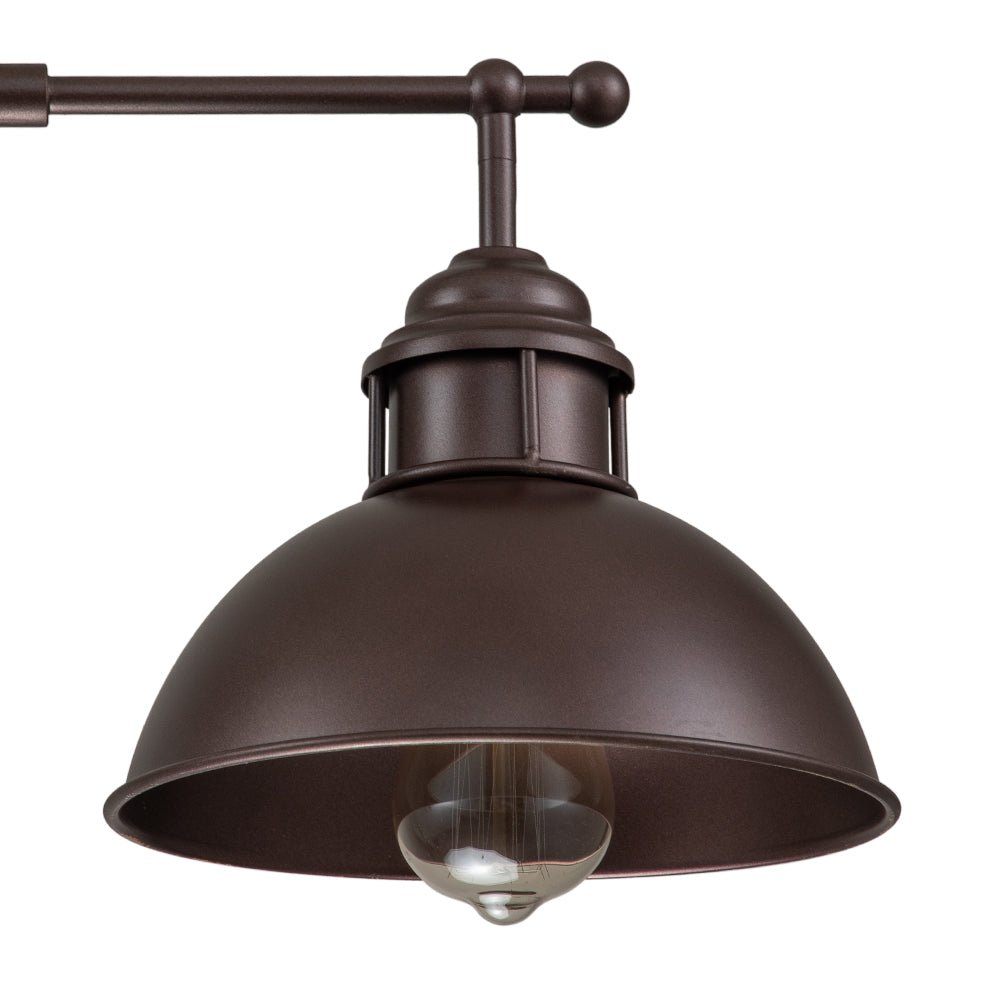 Pendantlightie - Industrial Linear Pot Lid Pendant - Pendants - Oil Rubbed Bronze -
