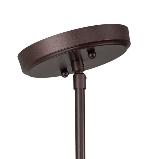 Pendantlightie - Industrial Linear Pot Lid Pendant - Pendants - Oil Rubbed Bronze -