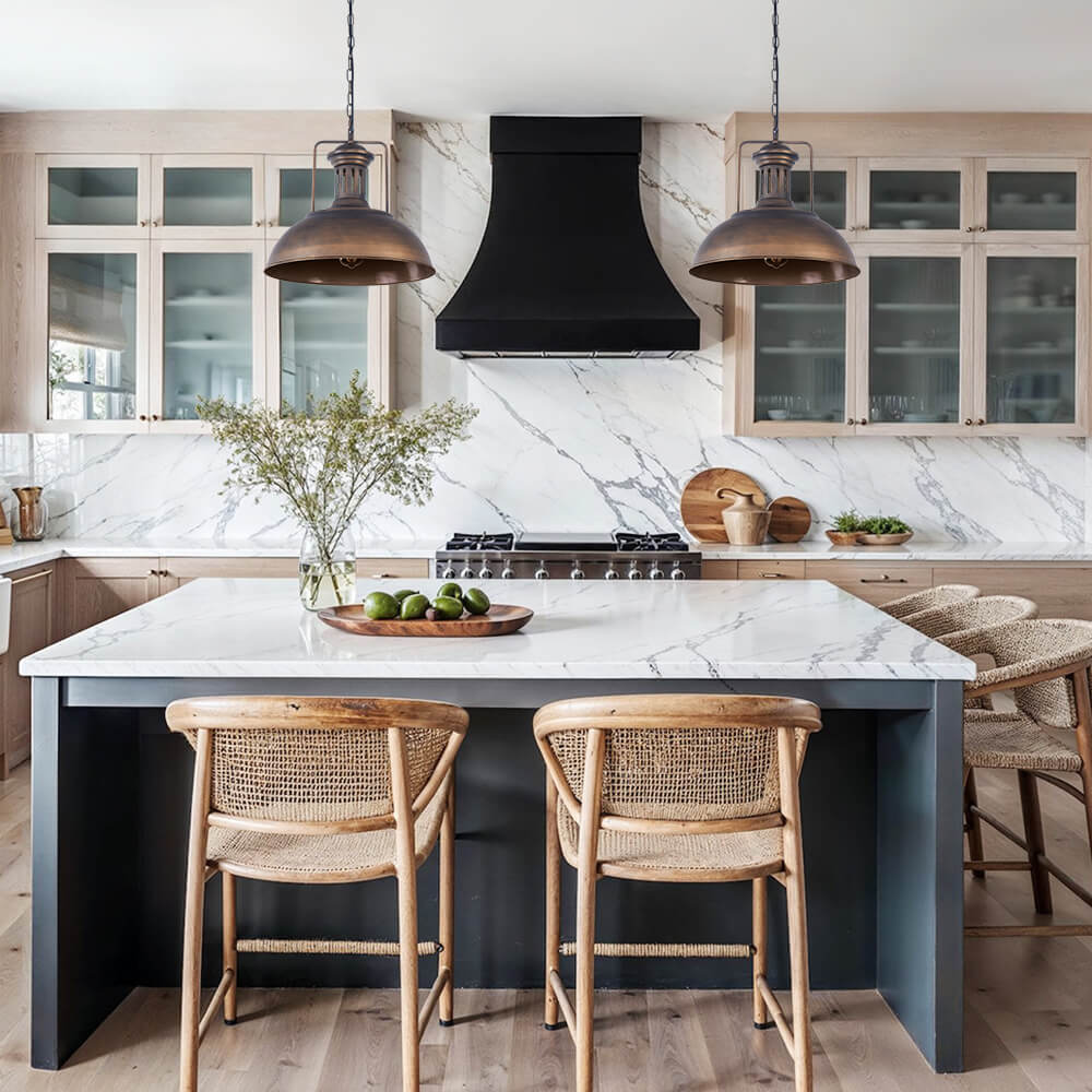 Pendantlightie - Industrial Single Dome Pendant Light - Pendants -