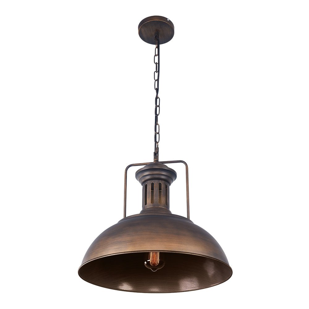 Pendantlightie - Industrial Single Dome Pendant Light - Pendants -