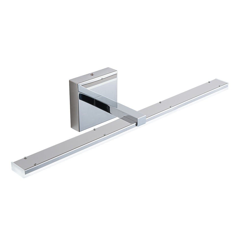Pendantlightie - Minimalist 1 - Light Linear Led Light Bar Vanity Light - Wall Light - Chrome -