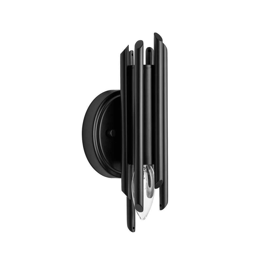 Pendantlightie - Minimalist 1 - Light Simple Small Strip Wall Sconce For Bedside Bathroom - Wall Light - Chrome -