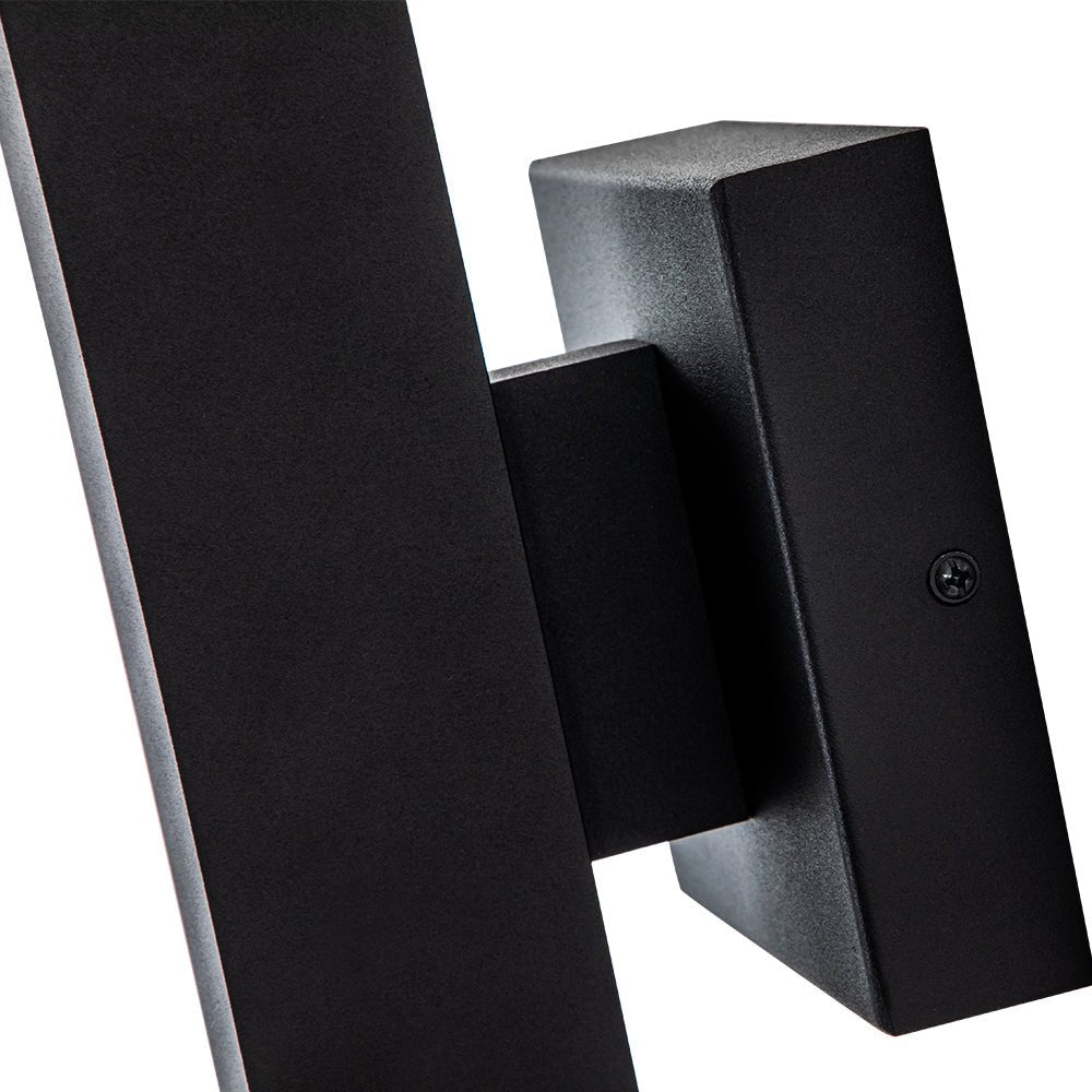 Pendantlightie-Modern 1-Light Rectangular Linear Led Outdoor Wall Light-Outdoor Wall Light-Black-