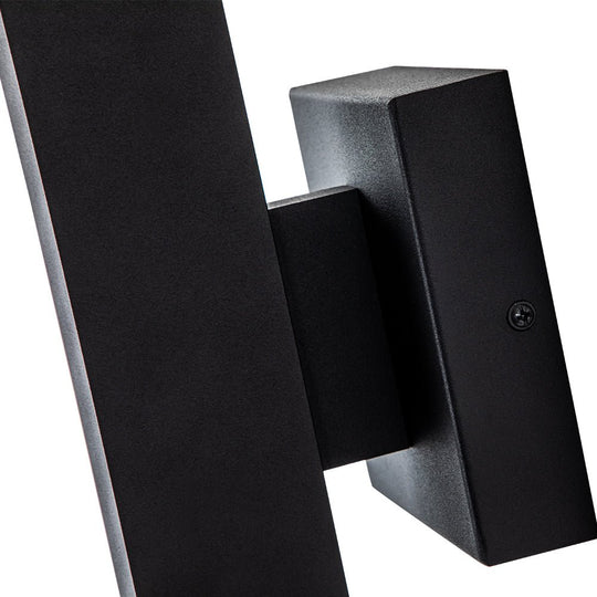 Pendantlightie-Modern 1-Light Rectangular Linear Led Outdoor Wall Light-Outdoor Wall Light-Black-