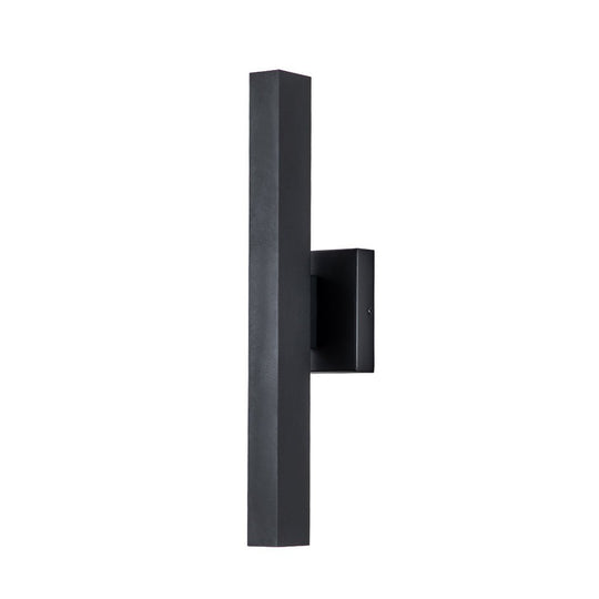 Pendantlightie-Modern 1-Light Rectangular Linear Led Outdoor Wall Light-Outdoor Wall Light-Black-