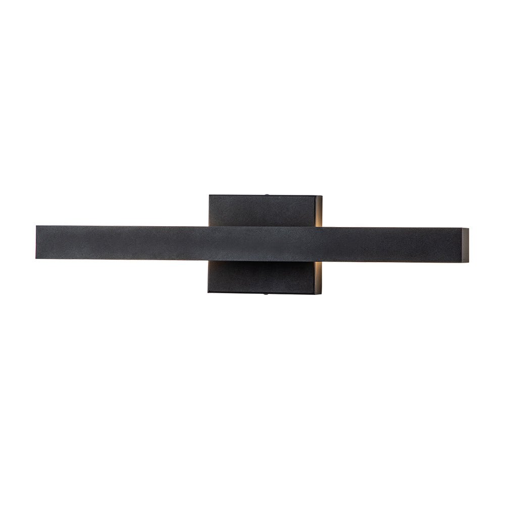 Pendantlightie-Modern 1-Light Rectangular Linear Led Outdoor Wall Light-Outdoor Wall Light-Black-