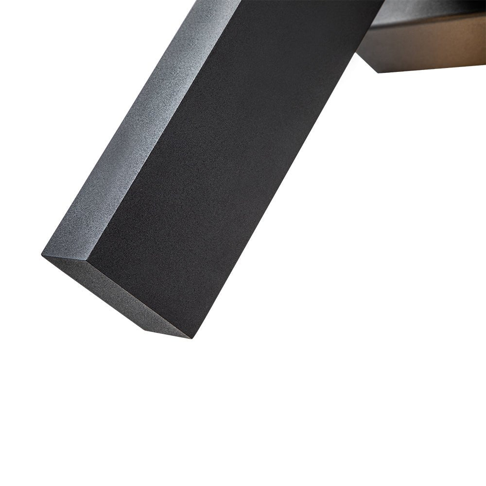 Pendantlightie-Modern 1-Light Rectangular Linear Led Outdoor Wall Light-Outdoor Wall Light-Black-