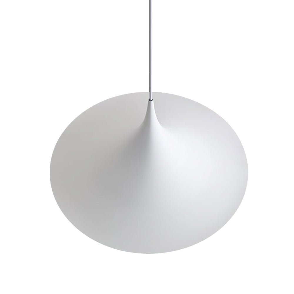 Pendantlightie-Modern 1-Light Trumpet Design Cone Pendant Light-Pendants-Black-