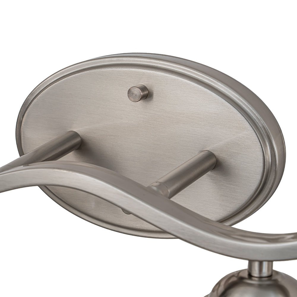 Pendantlightie - Modern 4 - Light Marble Bell Bathroom Wall Light - Wall Light - Nickel -