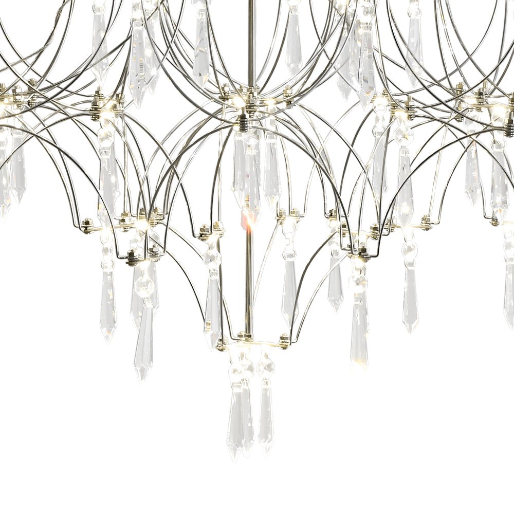 Pendantlightie - Modern Creative LED Crystal Firefly Starry Luster Chandelier - Chandeliers - Natural Light -