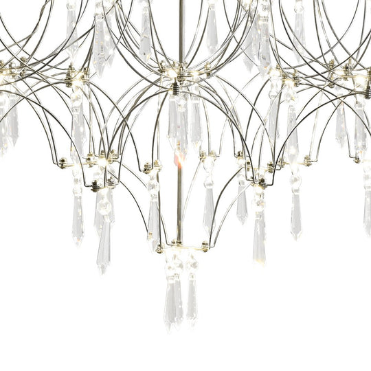 Pendantlightie - Modern Creative LED Crystal Firefly Starry Luster Chandelier - Chandeliers - Natural Light -