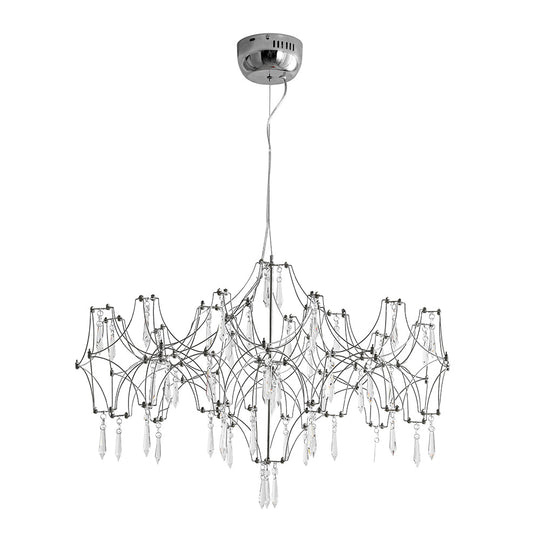 Pendantlightie - Modern Creative LED Crystal Firefly Starry Luster Chandelier - Chandeliers - Natural Light -