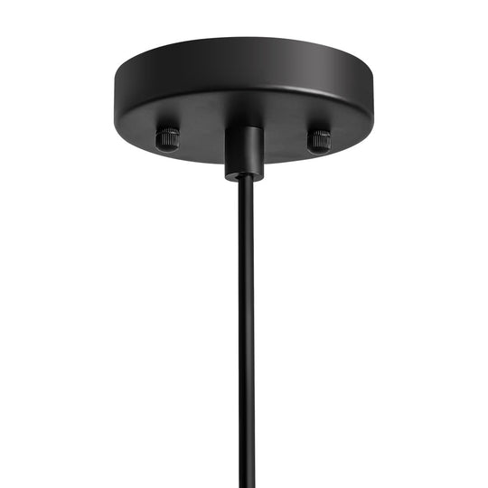 Pendantlightie - Modern Industrial 1 - Light Metal Large Dome Pendant Light - Pendants - Black -