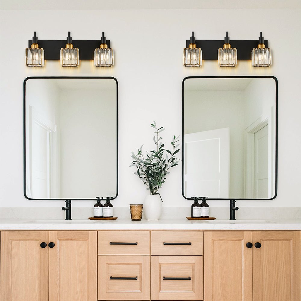 Modern Luxury Bathroom Crystal Wall Light, Crystal Vanity Light ...