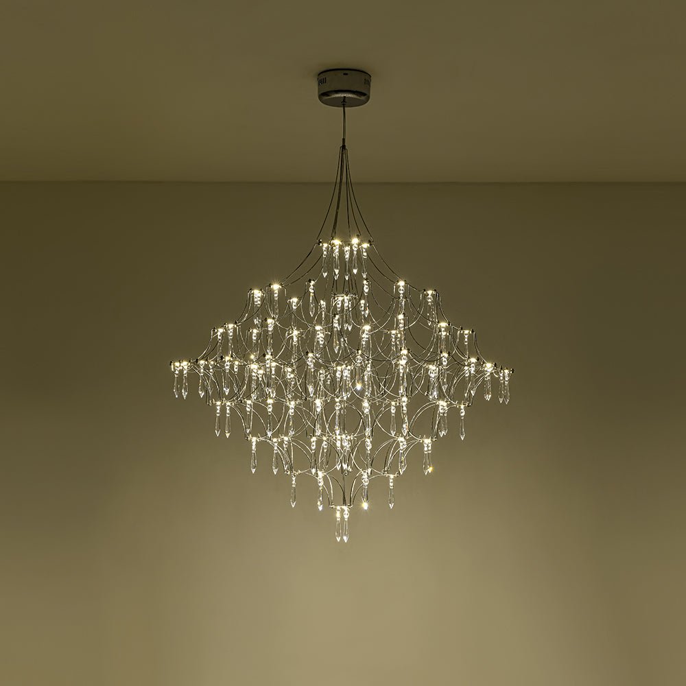 Pendantlightie - Modern Luxury Branch Firefly Star Led Crystal Chandelier - Chandeliers - Natural Light -