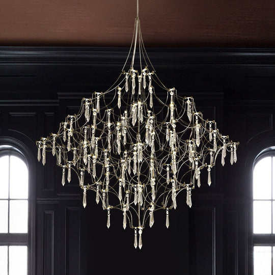 Pendantlightie - Modern Luxury Branch Firefly Star Led Crystal Chandelier - Chandeliers - Natural Light -