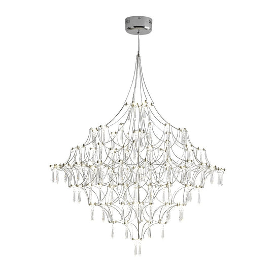 Pendantlightie - Modern Luxury Branch Firefly Star Led Crystal Chandelier - Chandeliers - Natural Light -