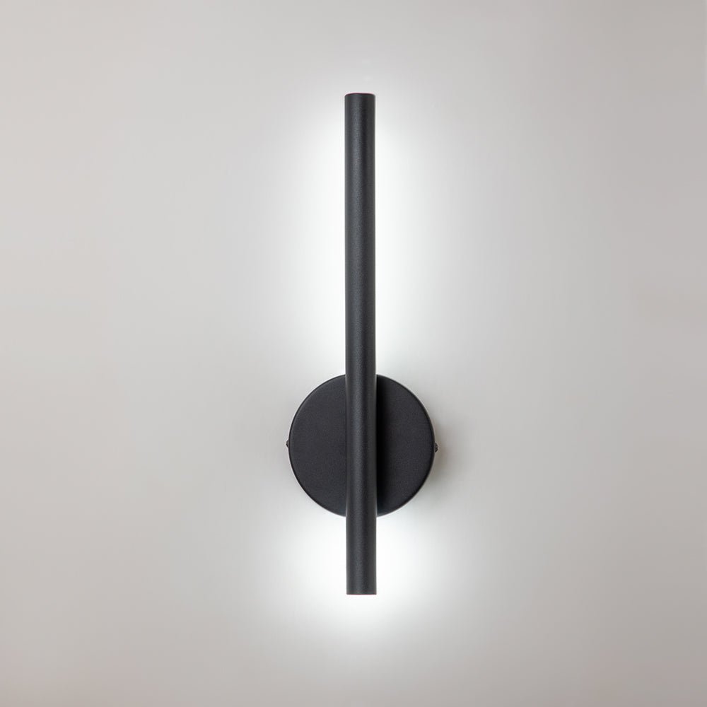 Pendantlightie - Modern Minimalist 1 - Light Linear Strip Led Wall Light - Wall Light - Black -