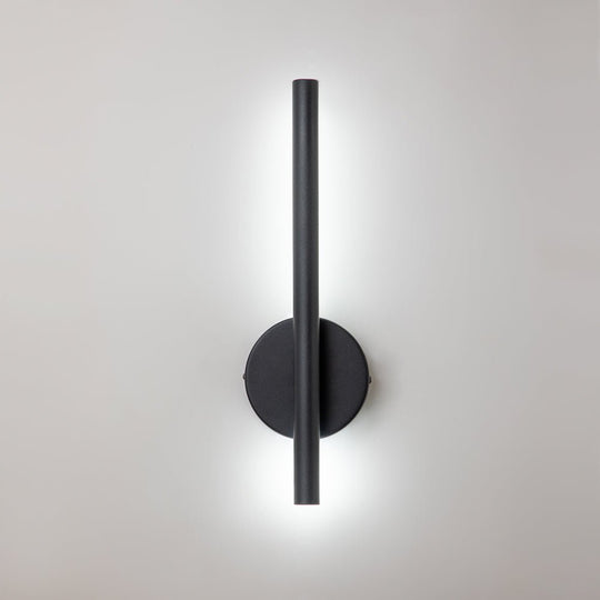 Pendantlightie - Modern Minimalist 1 - Light Linear Strip Led Wall Light - Wall Light - Black -