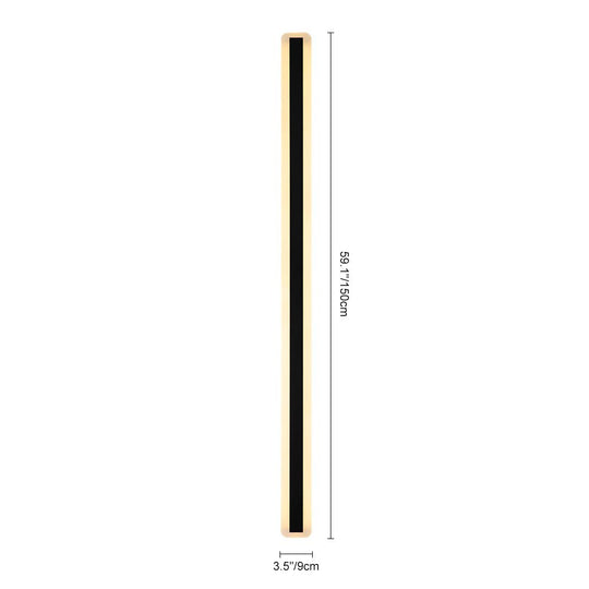 Pendantlightie-Modern Minimalist Waterproof Long Led Outdoor Wall Light-Outdoor Wall Light-Large-