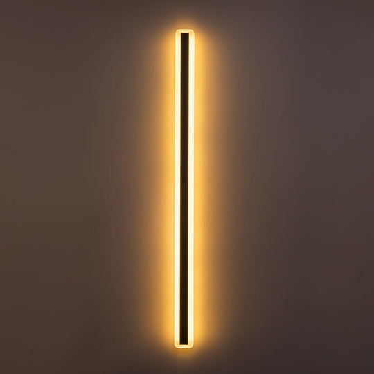 Pendantlightie-Modern Minimalist Waterproof Long Led Outdoor Wall Light-Outdoor Wall Light-Large-