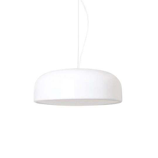 Pendantlightie-Nordic 1-Light White Cloud Dome Pendant Light-Pendants-White-