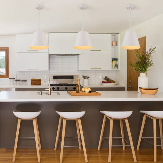 Pendantlightie - Scandinavian 1 - Light Geometric Single Pendant Light - Pendants - Bell -