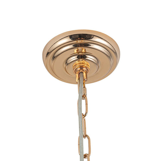 Pendantlightie - Vintage 9 - Light Sputnik Sphere Dandelion Crystal Chandelier - Chandeliers - Gold -