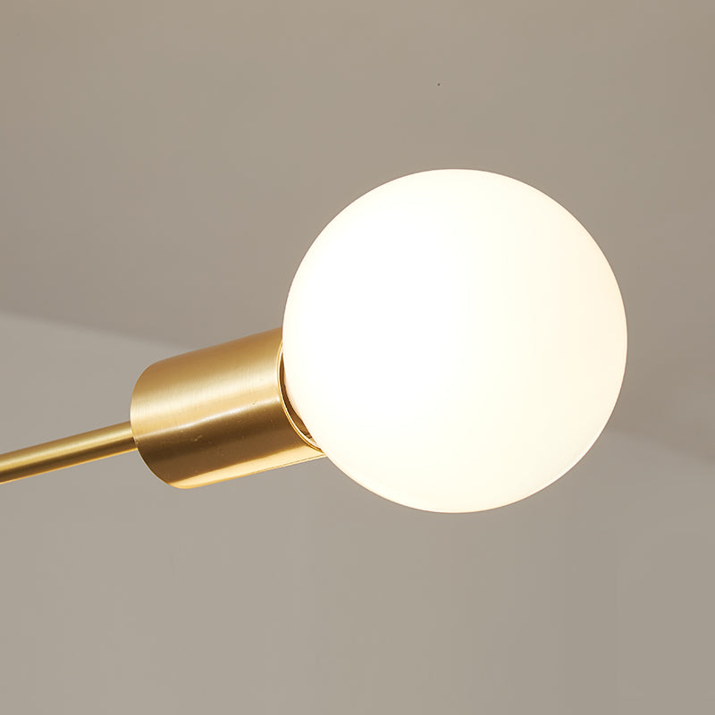 6-Light Sputnik Semi Flush Mount