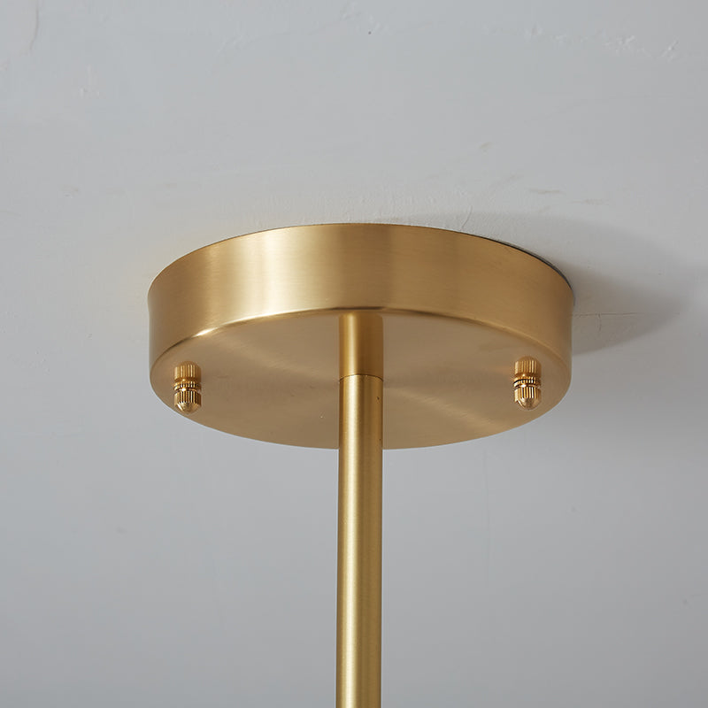 6-Light Sputnik Semi Flush Mount