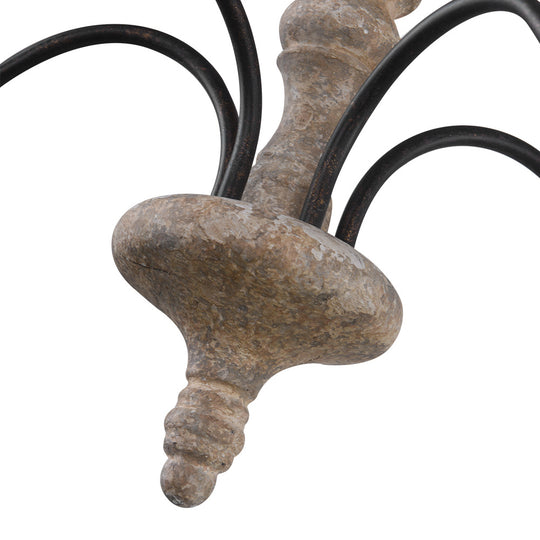 Farmhouse 5-Light Candle Style Chandelier