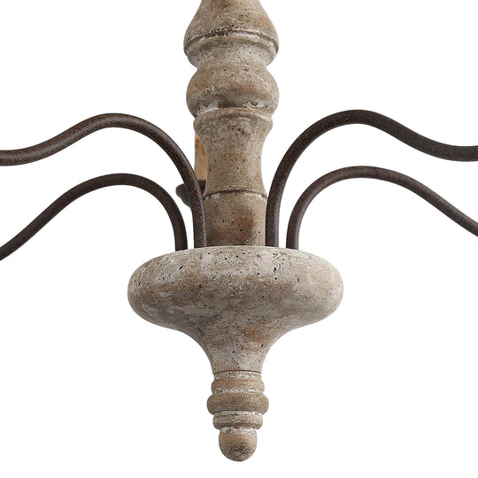 Farmhouse 5-Light Candle Style Chandelier