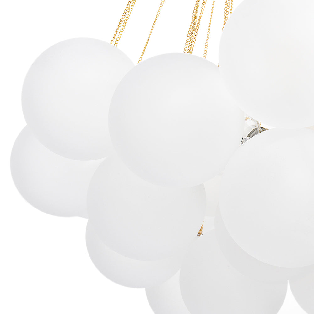 Contemporary Glass Bubble Chandelier Light