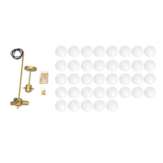 Contemporary Glass Bubble Chandelier Light