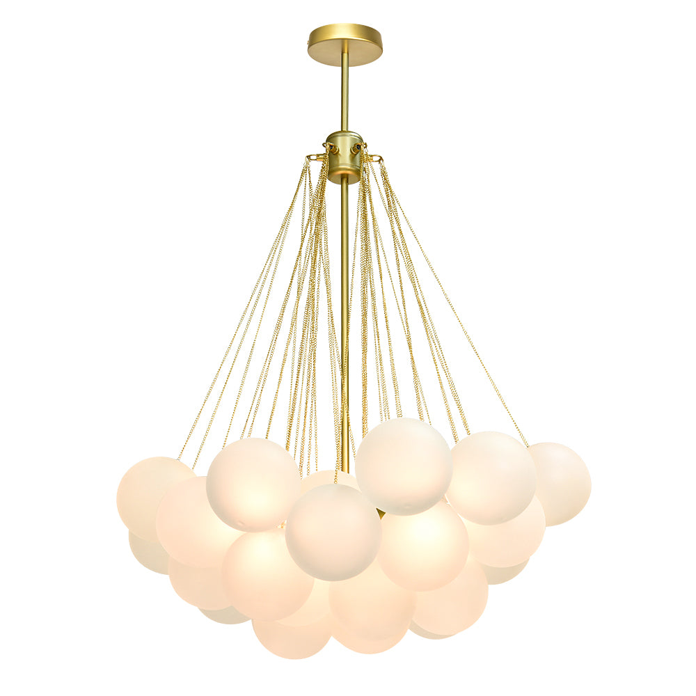 Contemporary Glass Bubble Chandelier Light