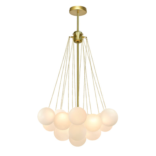 Contemporary Glass Bubble Chandelier Light